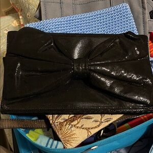 Betsey Johnson big Bow Clutch